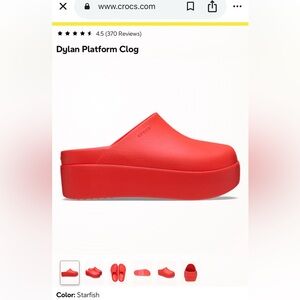 Croc Dylan clogs- size 9